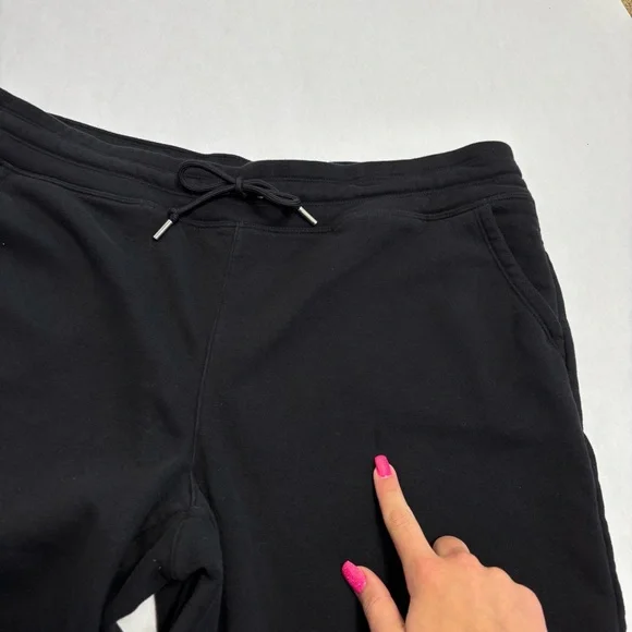 DKNY sport black wide leg sweatpants - Picture 2 of 6